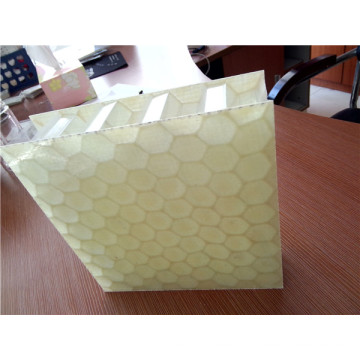Painéis de favo de mel dos PP da fibra de vidro de 25mm